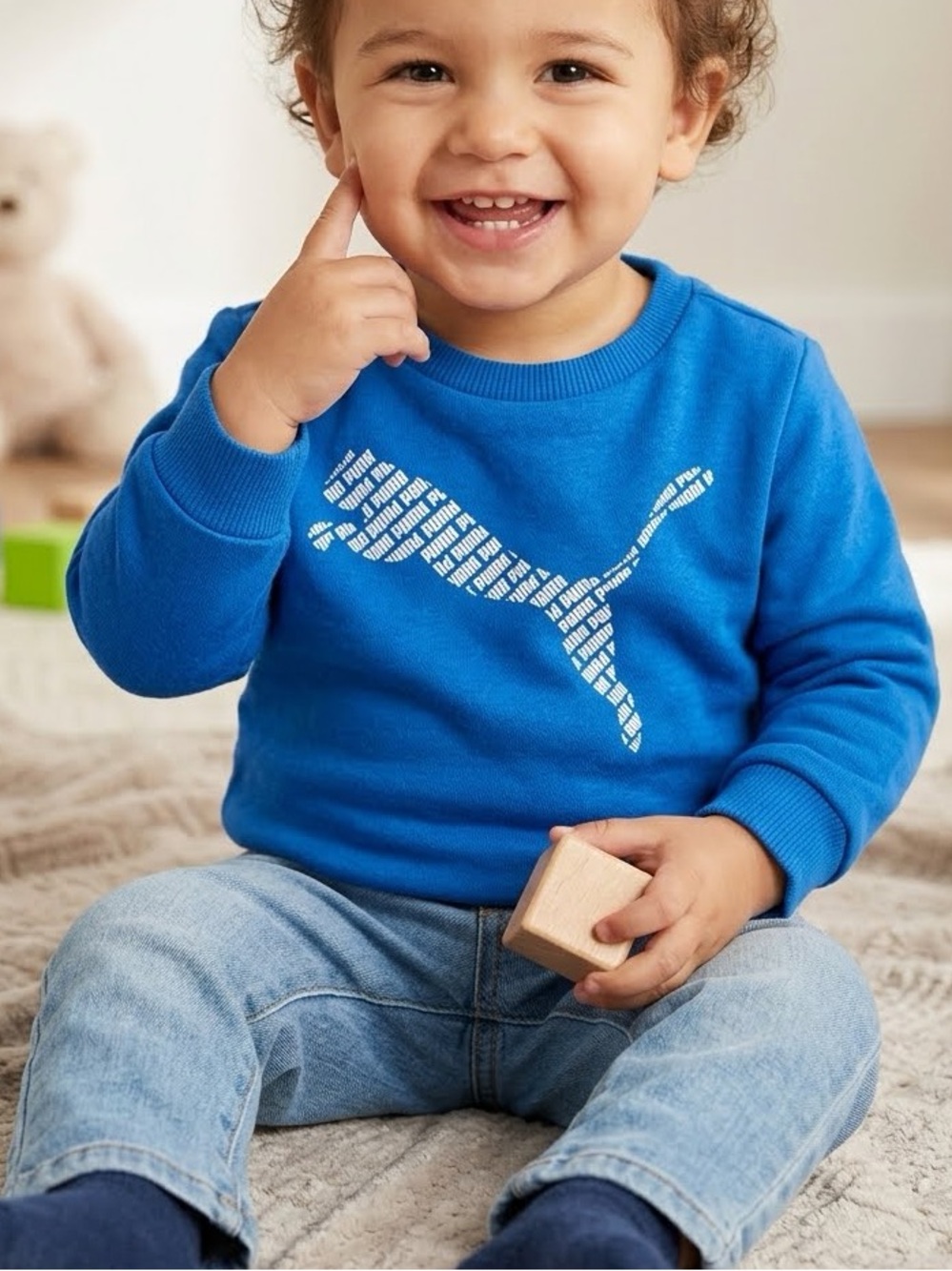 Puma Baby  Royal Blue Sweatshirt 0-3 months